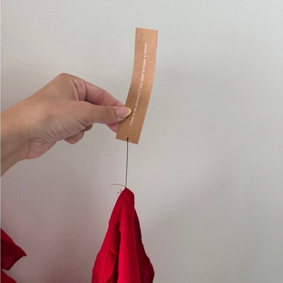 REFORMATION NWT Rosalynn Red Dress 4 - Picture 8 of 12